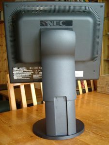 Nec Lcd1770nx Bk Monitor Nec Lcd 1770nx Bk Back1