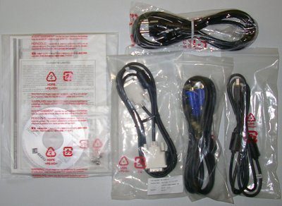 Eizo S1910 K Monitor Eizo S1910 K Lieferumfang