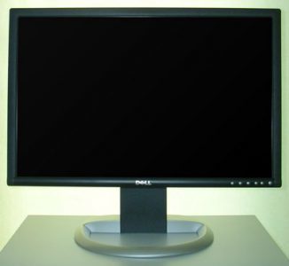 Dell 2405fpw Monitor Dell 2405fpw Frontseite