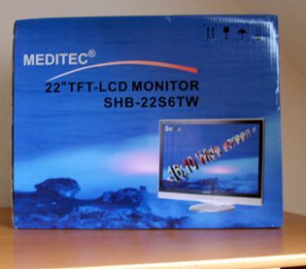 Meditec Shb 22s6 Tw Monitor Meditec 22s6 Verpackung