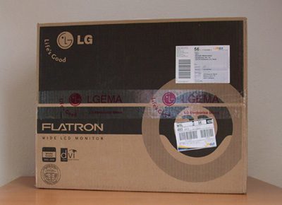 Lg Flatron L227wt Monitor Lgl227wt Verpackung