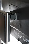 Dell 2709w Monitor Dell 2907w Standfuss Detail Rechts