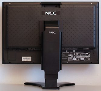 Nec P221w Bk Monitor Gehaeuse Rueckseite