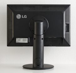 Lg Flatron W2420r Monitor Lg W2420r Hinten Oben