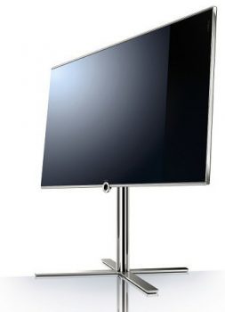 Loewe-TV mit minimalistischen und schlanken Rahmendesign