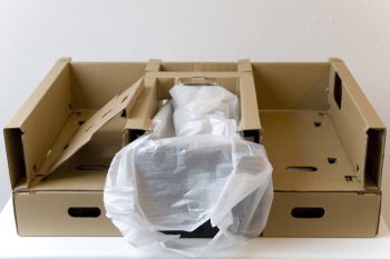 Dell U2715h Monitor Innenkarton Geschlossen