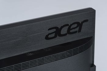 Acer Xb270hubprz Monitor Detail Logo Hinten