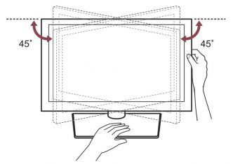 Lg 27mu67 B Monitor ScreenS Neigungswinkel 2