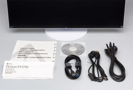 Eizo Ev2750 Wt Monitor Lieferumfang