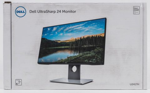 Dell U2417h Monitor Karton