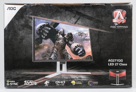 Aoc Ag271qg Monitor Karton