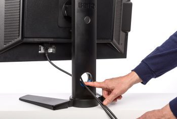 Benq Pv270 Monitor Kabelmanagement