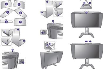 Benq Pv270 Monitor Monitorblende