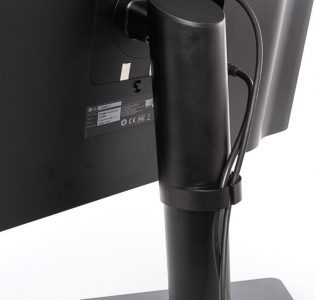Lg 27ud58p B Monitor Kabelmanagement