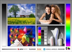 Eine gute Möglichkeit den Monitor mit Augenmaß einzustellen, bietet die kostenlose Software DQ Digital Quality inklusive Referentbild von Cipho (Foto: Cipho)