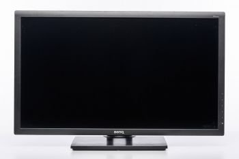 Ansicht des BenQ PD2700Q von vorn in der höchsten Stellung