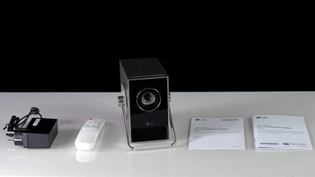 Lieferumfang des LG CineBeam Q HU710PB