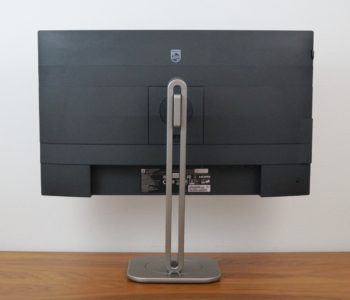 Ansicht Display hinten in der höchsten Stellung