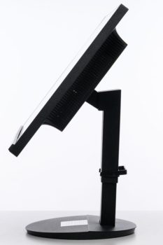 Sharp EA272U Ansicht seitlich mit maximalem Neigungswinkel nach hinten