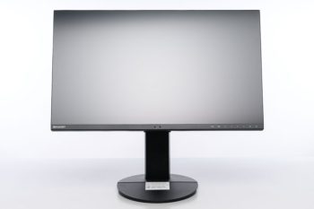 Ansicht Monitor vorn in der höchsten Stellung