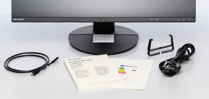 Lieferumfang des Sharp EA272U