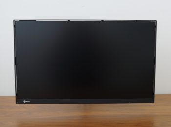 EIZO FLT Ansicht Display vorn in der niedrigsten Stellung