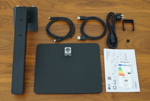 Lieferumfang des LG 27BA75QB