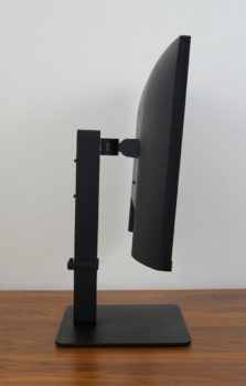 Display maximale Neigung nach vorn