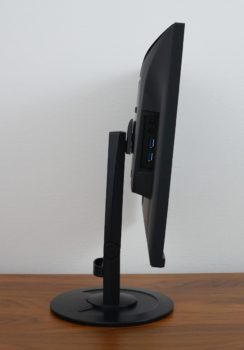 Ansicht seitlich mit maximalem Neigungswinkel nach vorn