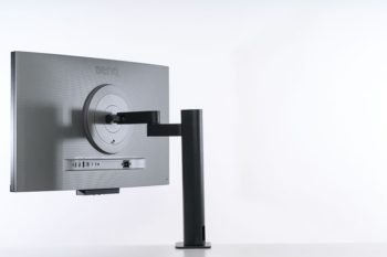 Ansicht Drehung maximal nach links – um die Achse des Standbeins