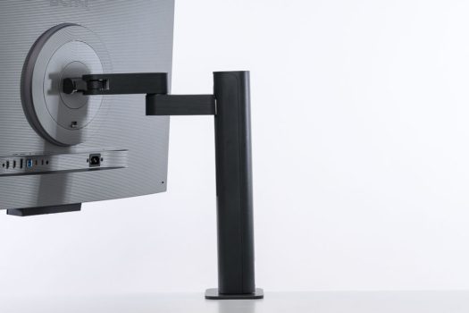 Gasgefederter Armständer mit 13-cm-Höhenverstellung