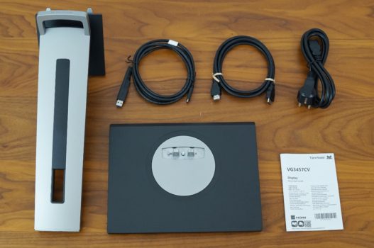 Lieferumfang des ViewSonic VG3457CV