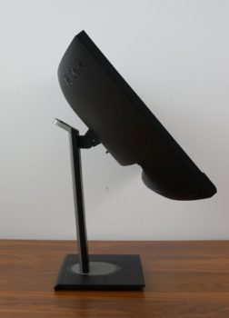 Display maximaler Neigungswinkel nach hinten