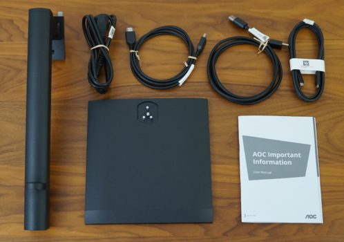 Lieferumfang AOC CU34E4CW
