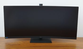 Ansicht Display vorn in der niedrigsten Stellung